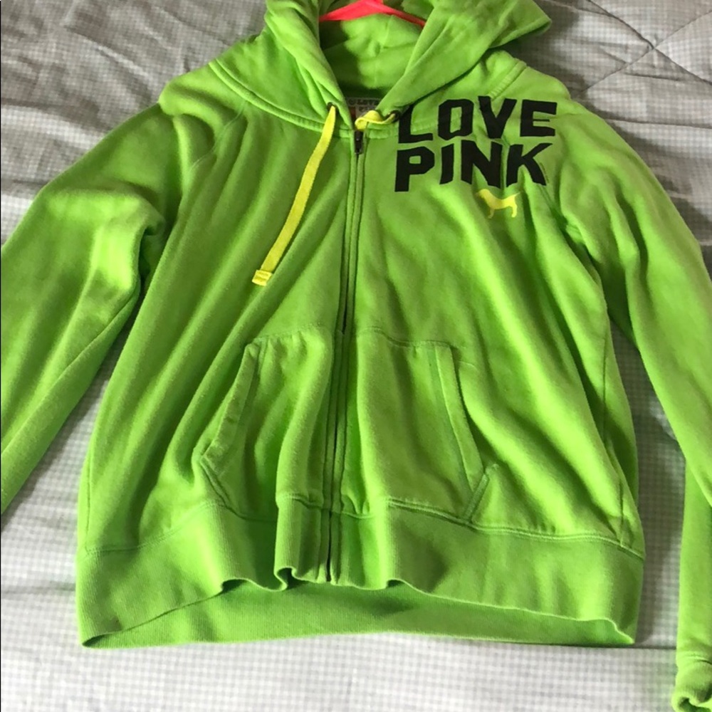 Pink sweater size large
